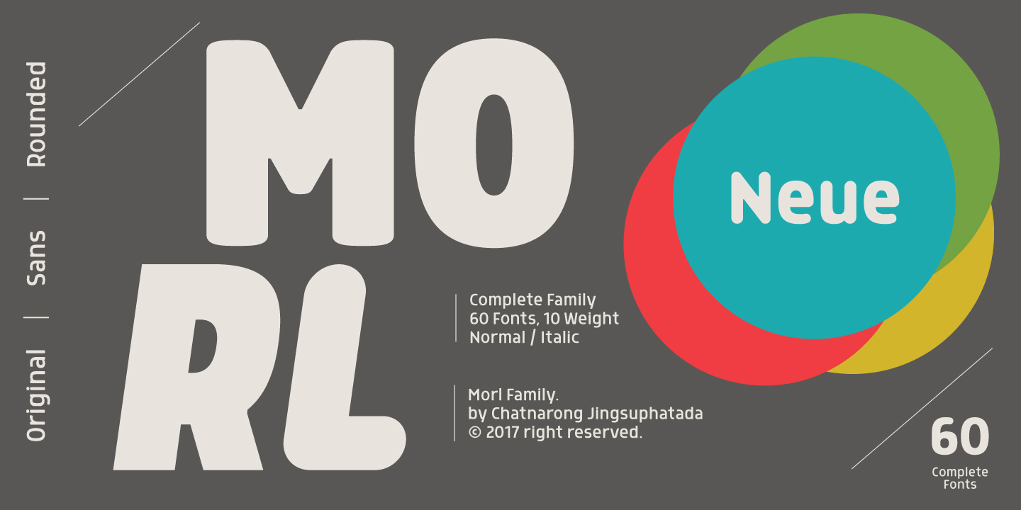Morl Rounded Font